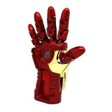 Memoria Usb 32gb Figura Superhéroes Mano Guante De Iron Man Color Rojo Iron Man Guante Derecho