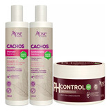 Kit Apse Cachos Anti Porosidade Sh + Cond + Ph Control 300g