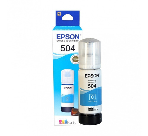 Botella De Tinta Original Epson T 5042 Cyan L6171 L6191