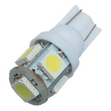 Lampara Led T10 W5w 5 Led Smd Lampara Luz Posicion 12v 6000k