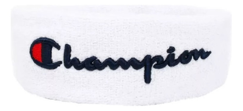 Headband Champion Color Blanco // Cinta Para El Pelo