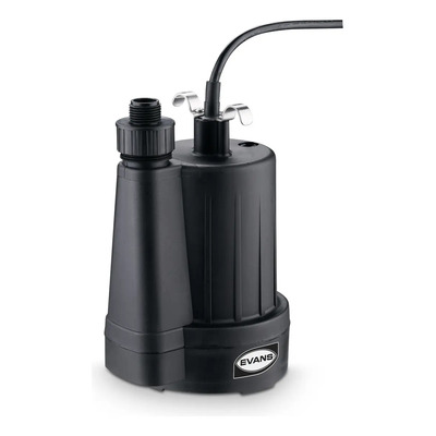 Bomba Sumergible Evans Para Fuentes 1\u002F3hp 6m Alto 54lpm Color Negro | Envío gratis