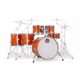 Batería Mapex Mars gloss Amber 10 12 14 16 Sin Fierros