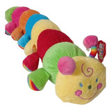 Gusano Cien Pies 85cm Peluche Sonajero Gigante Chichonera