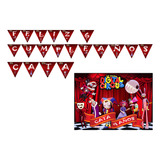 Amazing Digital Circus Pomni Jax Cotillon Personalizado Deco