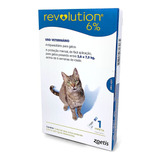 Revolution Gato Pipeta 45 Mg 2,6 A 7,5 Kg Anti Pulga Sarna 