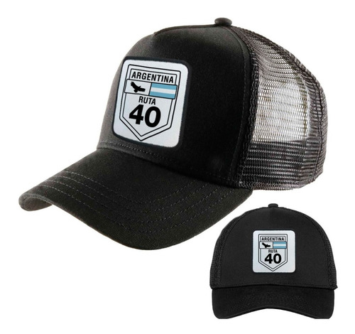 Ruta 40 Gorra Trucker Gabardina Con Parche Varios Modelos