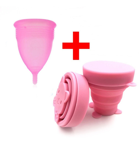 Copa Menstrual+vaso Esteriliz - - Unidad a $39000