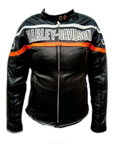 Chamarra De Dama Tipo Harley-davidson Piel De 1ra Calidad!