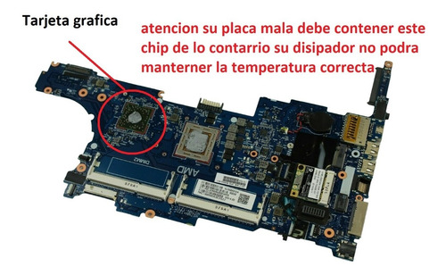 Placa Nadre Hp Elitebook 745 G2 A8-7150b Con T. Grafica 