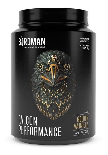 Birdman Falcon Perfomance Protein Bote 1.14 Kg 30 Servicios