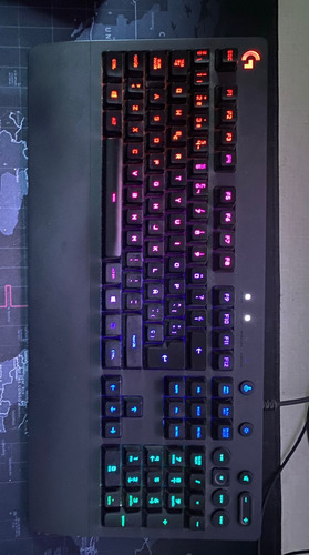 Teclado Gamer Logitech  G Prodigy G213  Negro Con Luz Rgb