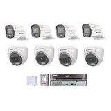 Kit Dvr 08 Canais Hikvision / 08 Colorvu / Hd 1t / Sobrepor