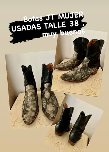 Botas  Jr Country Mujer Usadas