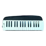 Melodica Vintage Deluxe Black And White Vitale Qm32y-bk