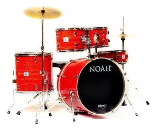 Bateria Noah Sc5 Completa Poplar Street Red Bumbo 22