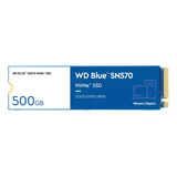 Disco Solido Ssd Wd Blue Sn570 500gb Nvme M2 Pcie Gen3 *