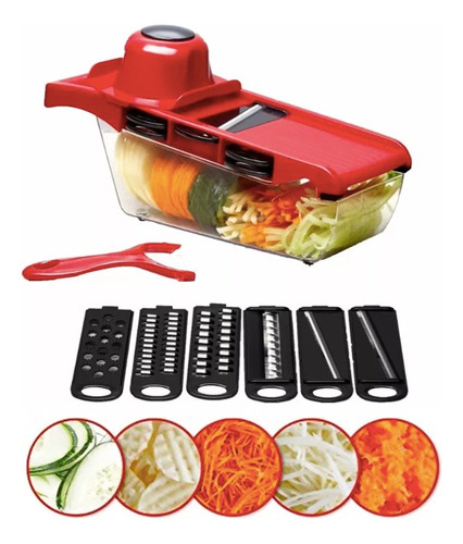 Super Slicer Rallador Cocina Nicer Cortador Verduras