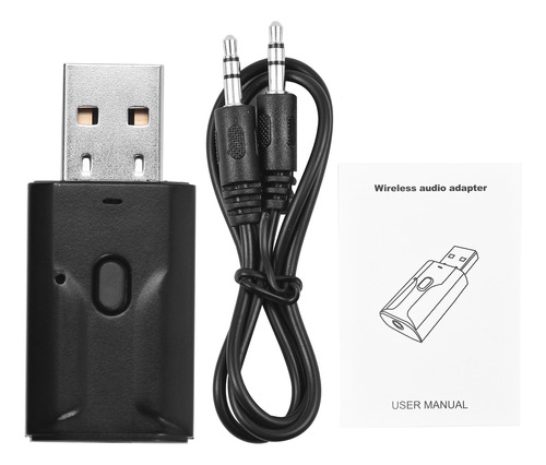 Adaptador Audio Inalámbrico Usb Bt5.0 Transmisor.receptor