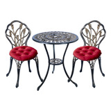 Mandolin Patio Table And Chairs,5 Piece Outdoor Dining Set,.