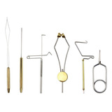 6 Pieces Fishing Kit Fly Tying Tools