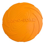 Frisbee Juguete Goma Bestia Peluda Flotante Para Perros 18cm