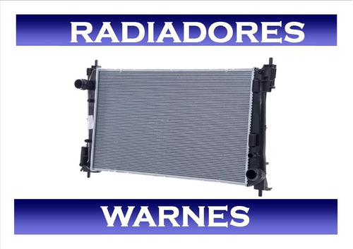 Radiador Fiat Punto 1.6 16v 2007 2008 2009 2010 2011 2012 Foto 2