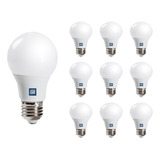 Kit 10 Lâmpada De Led Bulbo 15w E27 6500k Bivolt Branco Frio