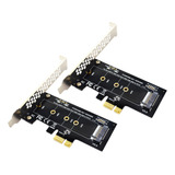 2 Adaptadores Pcie A M2 Pci Express 3.0 X1 A Nvme Ssd M2 Pci