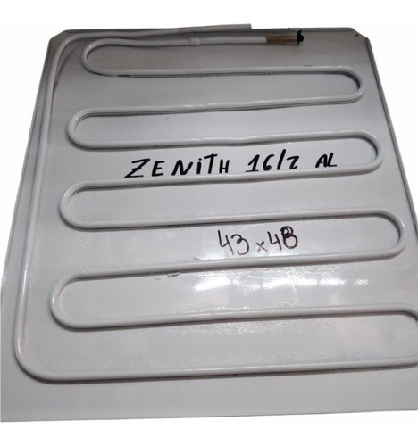 Placa Evaporadora Aluminio Zenith 16/2 ---medidas: 43x48