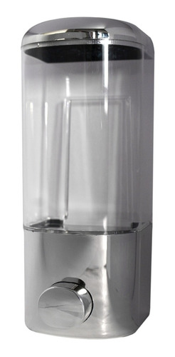 Dispensador Gel Antibacterial Jabón Líquido Push Cromo 500ml