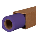 Fondo Papel Sinfin Rollo Para Estudio 10m Morado Deep Purple