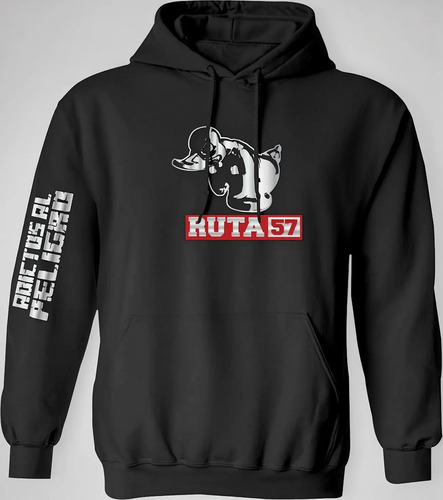 Sudadera Unisex Diseño De Pato Trailero México 57