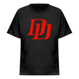 Remeras Daredevil Logo Simbolo Comic Superheroe