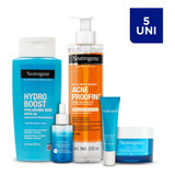 Kit Neutrogena Hydro Boost: Hidratante+sérum+micelar+olhos