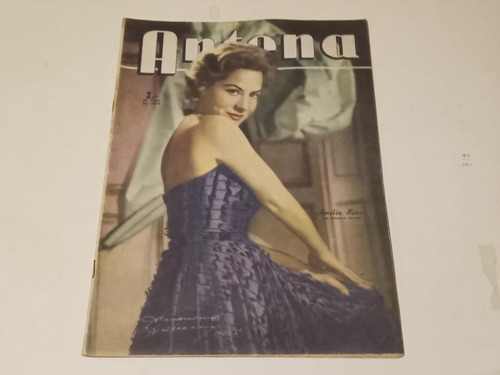 Revista Antena N° 1325 De 1956. Tapa: Amelia Bence