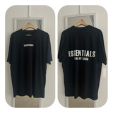 Remera Oversize Manga Corta Algodon Essentials