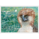 2016 Fauna En Peligro- Águila - Guernsey (bloque) Mint