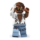 Minifigura Coleccionable De Lego Series 4, Hombre Lobo (hall