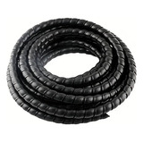 Organizador De Cable Espiral Color Negro 14mm X 6mts