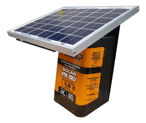 Electrificador Solar Con Bateria 50km 1.5j Plyrap