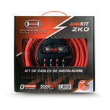 Kit De Cables - Amp Kit Zk0 - 0 Gauge - Dynahertz