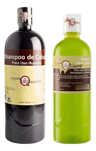  Shampoo Antipiojos Yeguada Y  Shampoo Yeguada La Reserva