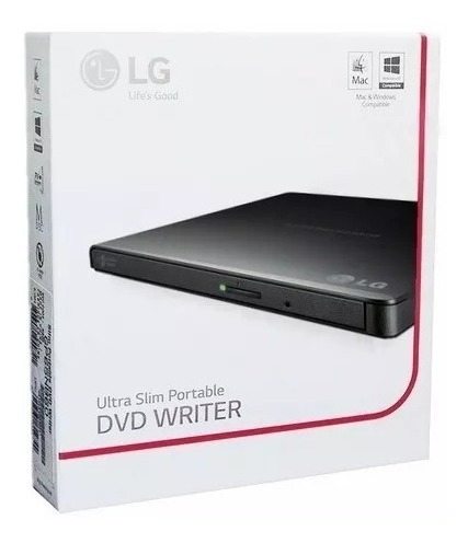 Unidad Dvd Cd Externa Quemadora Portatil Usb LG Ultra Slim