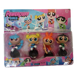 Chicas Super Poderosas Figuras Set X4 De Muñecas