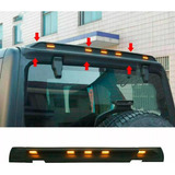 Spoiler Deflector Luz Led Jeep Wrangler Jl 2018-2023