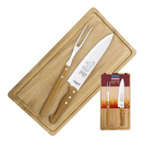 Kit Para Churrasco C/ Tabua Tramontina 3 Peças 22399076