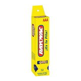 Pilas Rayovac Aaa De Carbon Zinc R03 30 Unidades