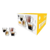 Set De 4 Tazas Tarro Para Cafe Te Y Lattes