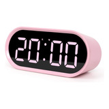 Reloj Despertador Led Con Espejo Pop, Reloj Led, Alarma/repe